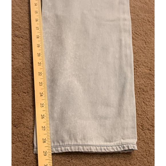 Boss Hugo Boss Jeans Mens Alabama Regular Fit 35x29 Faded Blue Style Retail-$165 - Picture 6 of 10